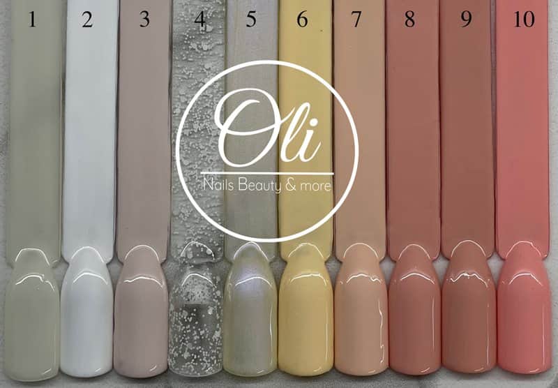 RIO gel polish לק ג׳ל ריו גוונים 1-10