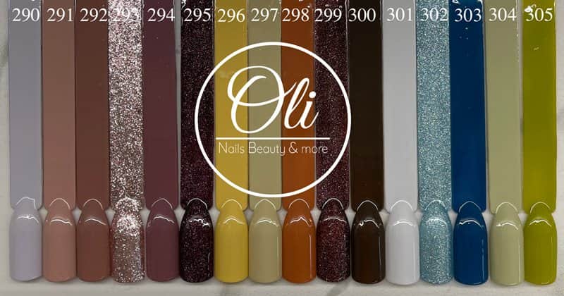 RIO gel polish לק ג׳ל ריו גוונים 290-305
