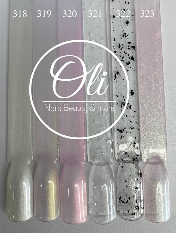 RIO gel polish לק ג׳ל ריו גוונים 318-323