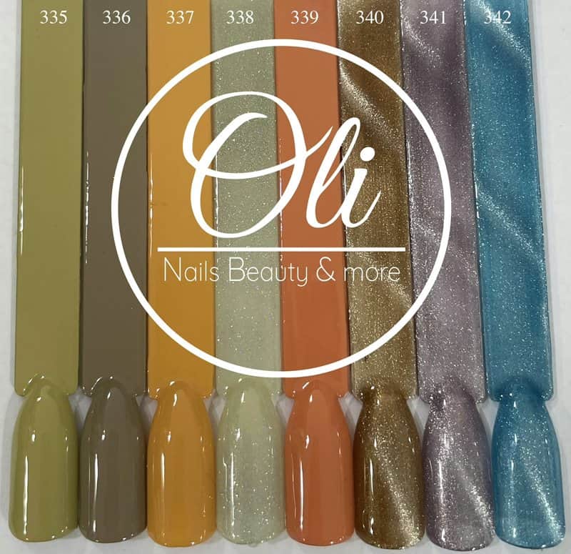 RIO gel polish לק ג׳ל ריו גוונים 335-342