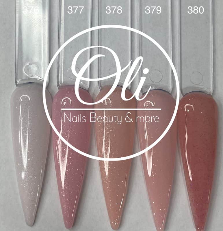 RIO gel polish לק ג׳ל ריו גוונים 376-380