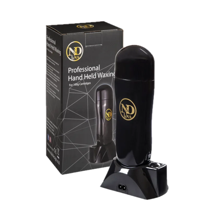ND PROFESSIONAL HAND HELD WAXING מחמם רול שחור | Black Wax Heater Roller
