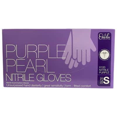 כפפות ניטריל איכותיות - סגולות מאש מידה M