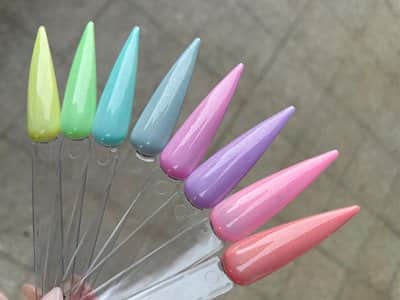 RIO gel polish לק ג׳ל ריו גוונים 349-357