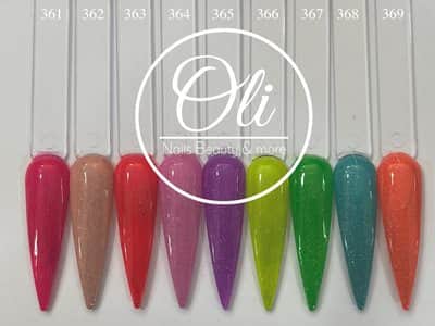 RIO gel polish לק ג׳ל ריו גוונים 361-369