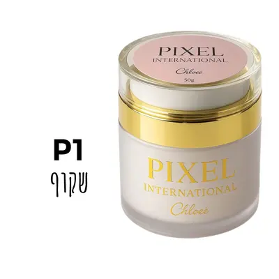 פיקסל ג’ל בנייה PIXEL INTERNATIONAL by Chloei – גוון שקוף P1