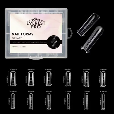 טיפסים סיליקון לבנייה הפוכה בג׳ל / פוליג׳ל – אוורסט פרוEVEREST PRO | צורת מרובע ארוך