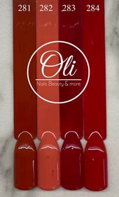 RIO gel polish לק ג׳ל ריו גוונים 281-284