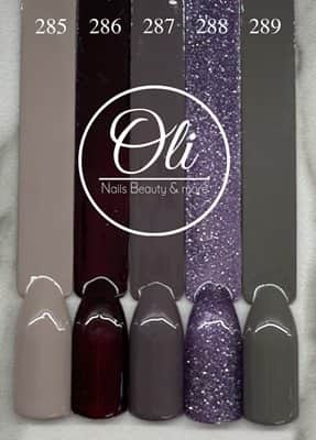 RIO gel polish לק ג׳ל ריו גוונים 285-289