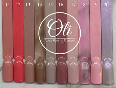 RIO gel polish לק ג׳ל ריו גוונים 11-20