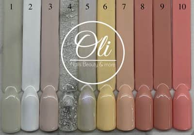 RIO gel polish לק ג׳ל ריו גוונים 1-10