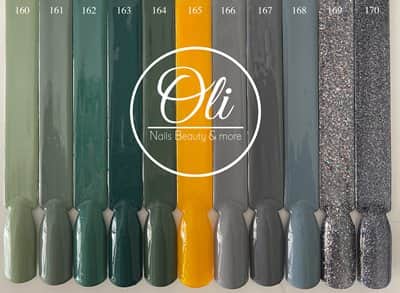 RIO gel polish לק ג׳ל ריו גוונים 160-170