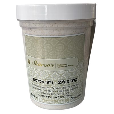 קרם - פילינג זרעי אפרסק - שרונס