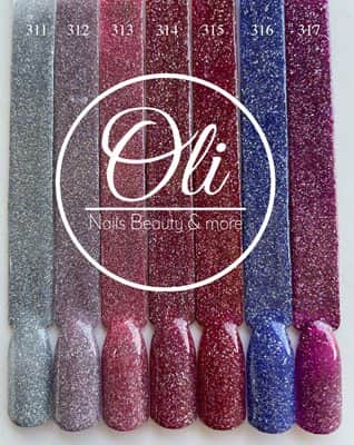 RIO gel polish לק ג׳ל ריו גוונים 311-317