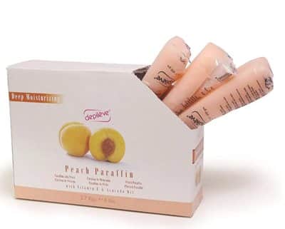 פרפין אפרסק PEACH PARAFFIN 2.7KG דפילב Depileve מארז 6 יח׳