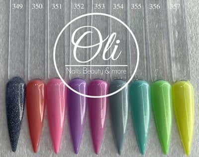 RIO gel polish לק ג׳ל ריו גוונים 349-357
