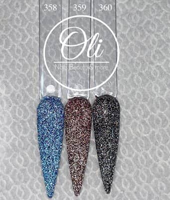 RIO gel polish לק ג׳ל ריו גוונים 358-360