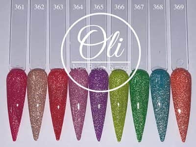 RIO gel polish לק ג׳ל ריו גוונים 361-369