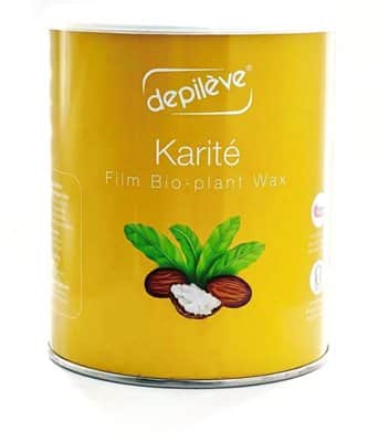 שעוות קריטה KARITE מתקלפת בשכבה דקה דפילב depileve