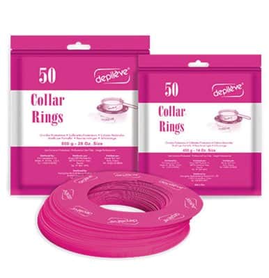 מגן טבעת 50 יח׳ COLLAR RINGS דפילב depileve