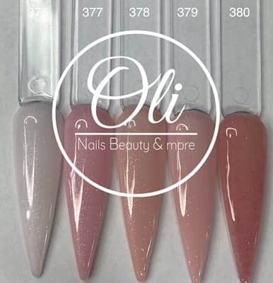 RIO gel polish לק ג׳ל ריו גוונים 376-380