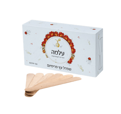 שפדל עץ - 100 יח׳ - רחב