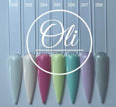RIO gel polish לק ג׳ל ריו גוונים 392-398