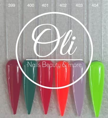 RIO gel polish לק ג׳ל ריו גוונים 399-404