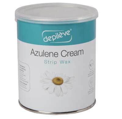 פחית שעווה בדים אזולן AZULENE CREAM דפילב depileve