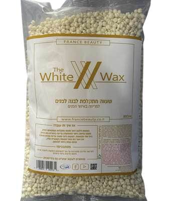 שעוות פתיתים לבנה - שעווה מתקלפת לאזור הפנים פראנס ביוטי