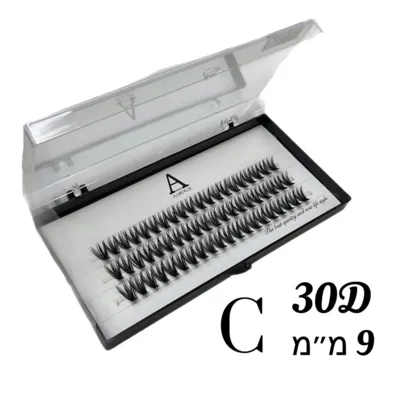 ריסי משי | אמור – AMOUR 30D 9mm עיקול C