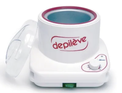 מחמם פחיות שעווה - לבן - 800 גרם - דפילב depileve