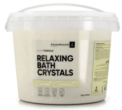 מלח אמבט קריסטל קוקוס מתוק 3.1 kg- פארמקס PHARMAX