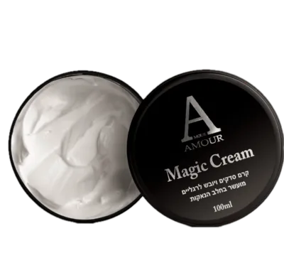 מג׳יק קרם אמור קרם סדקים ויובש לרגליים מועשר בחלב נאקות אמור Magic Cream AMOUR