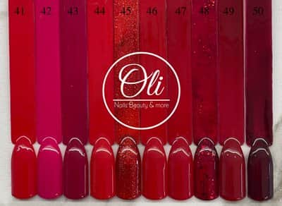 RIO gel polish לק ג׳ל ריו גוונים 41-50