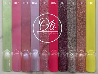 RIO gel polish לק ג׳ל ריו גוונים 101-110
