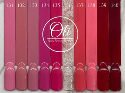 RIO gel polish לק ג׳ל ריו גוונים 131-140