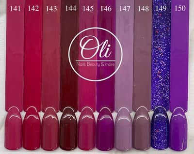 RIO gel polish לק ג׳ל ריו גוונים 141-150