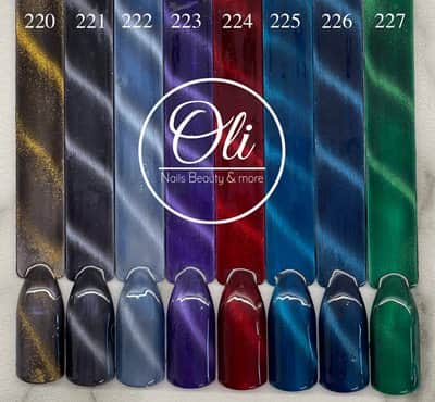 RIO gel polish לק ג׳ל ריו גוונים 220-227